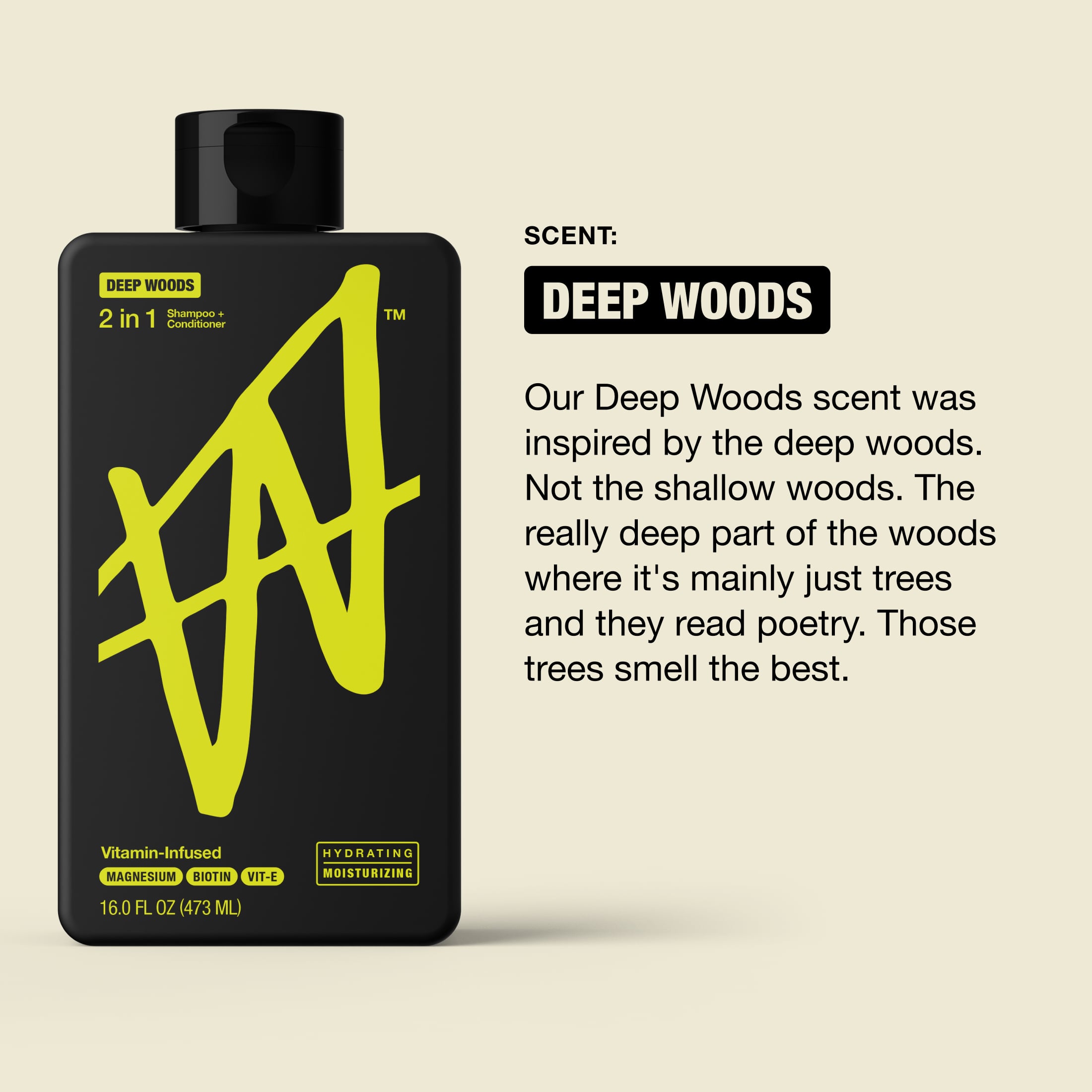 Deep Woods 2in1 Shampoo & Conditioner