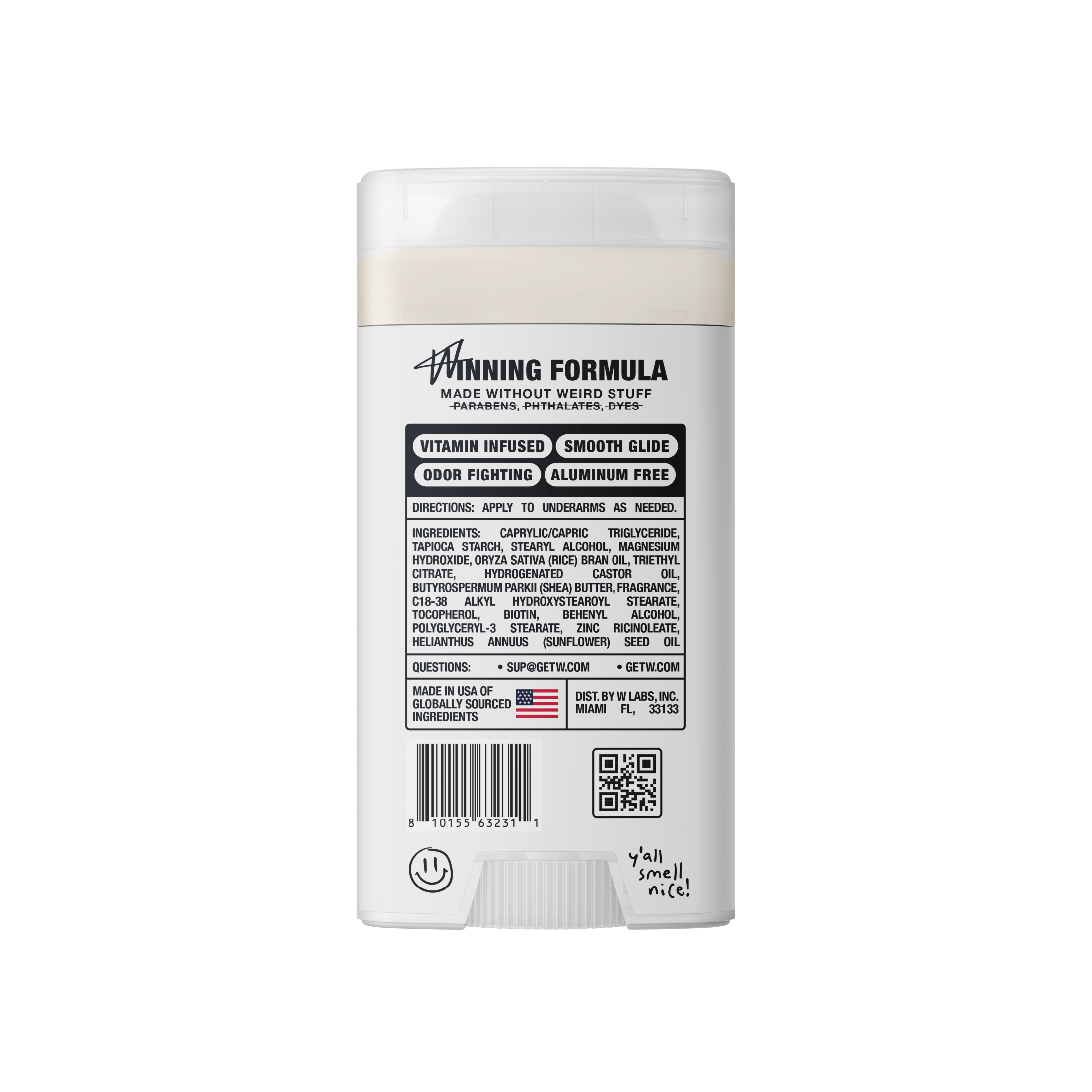 Aluminum Free Deodorant - Fresh Ice