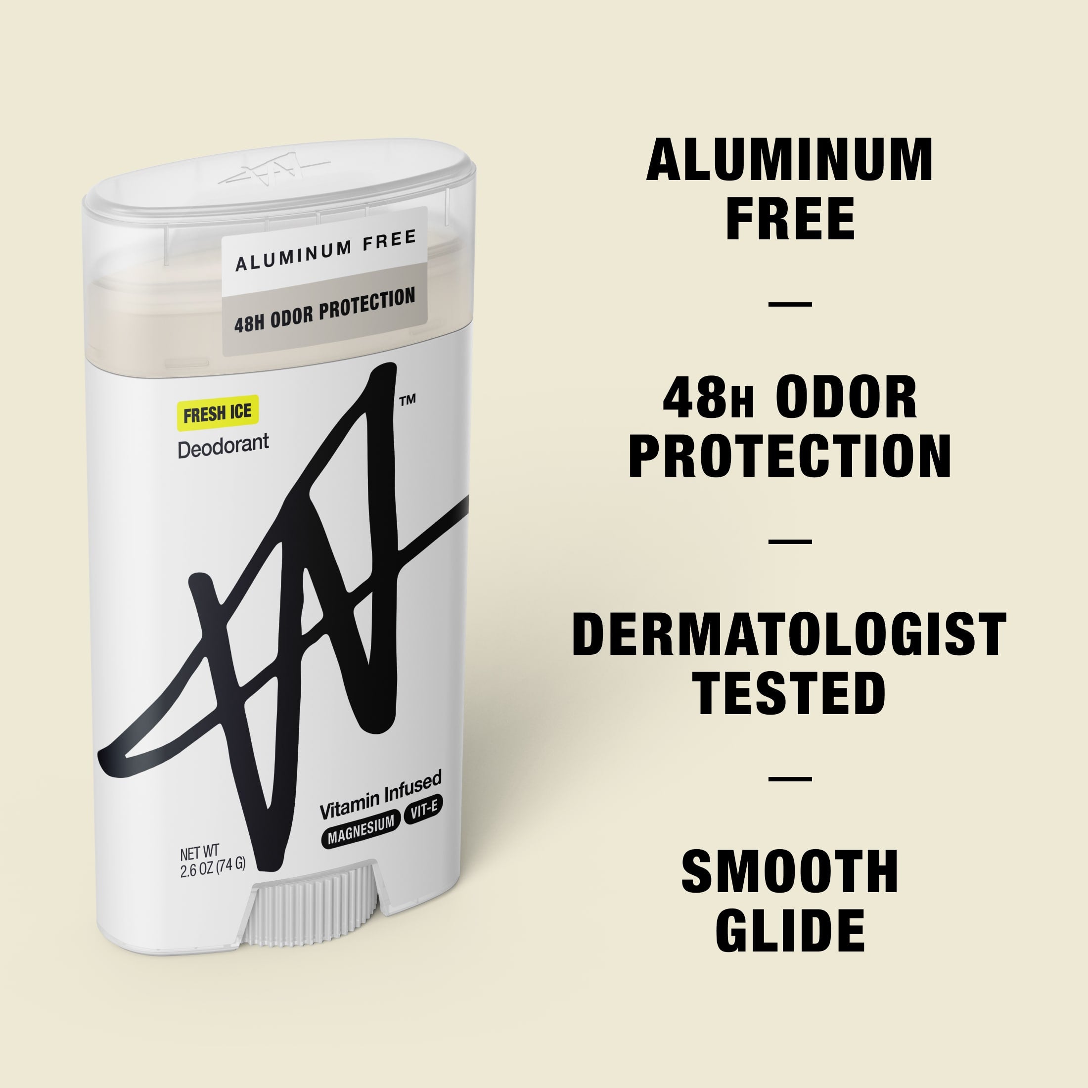 Aluminum Free Deodorant - 2pk - Fresh Ice