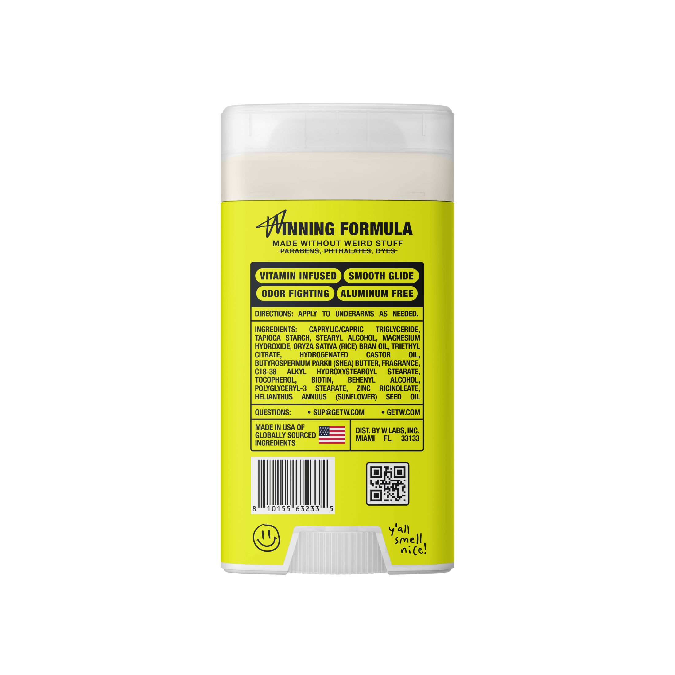 Aluminum Free Deodorant - W Orignal