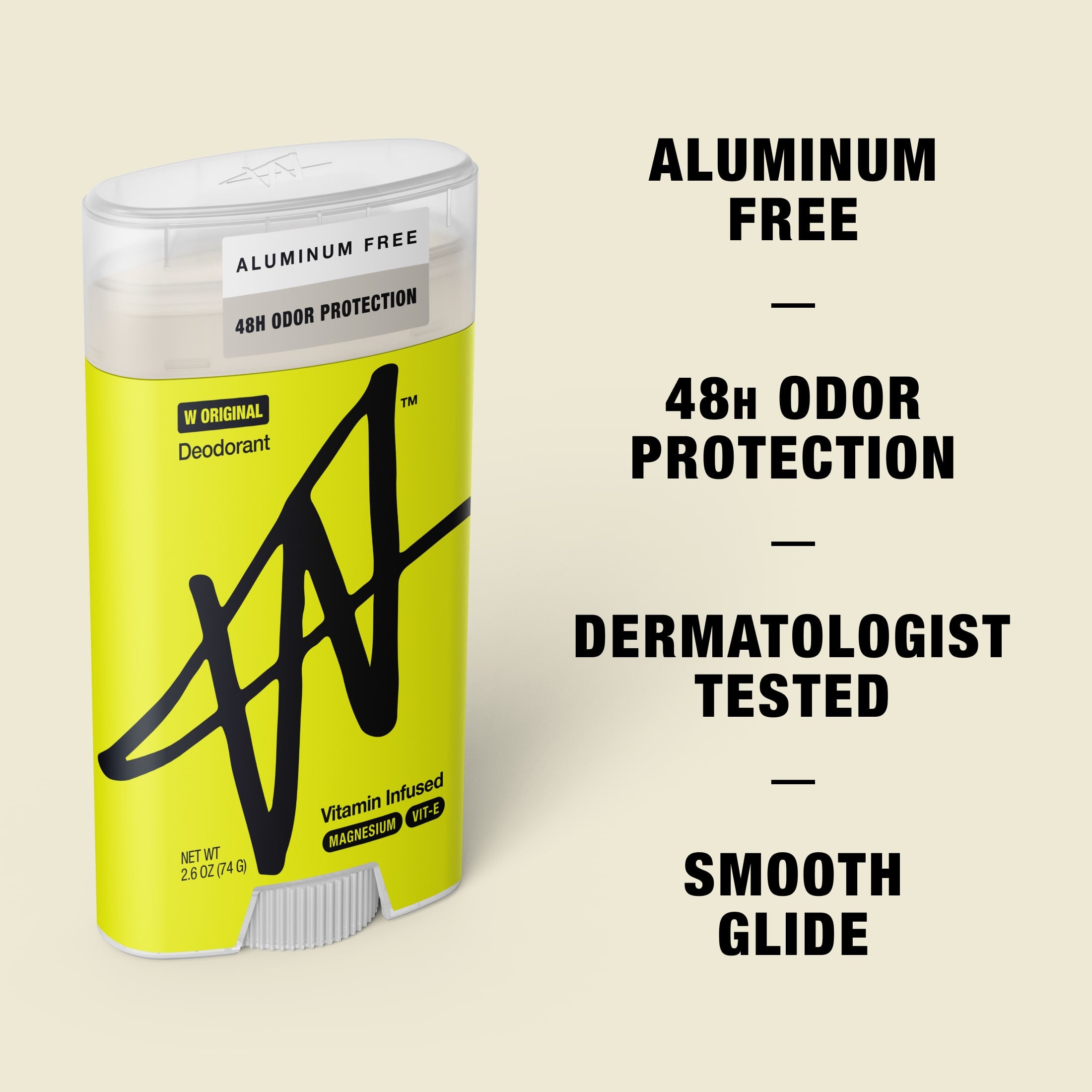 Aluminum Free Deodorant - 2pk - W Original