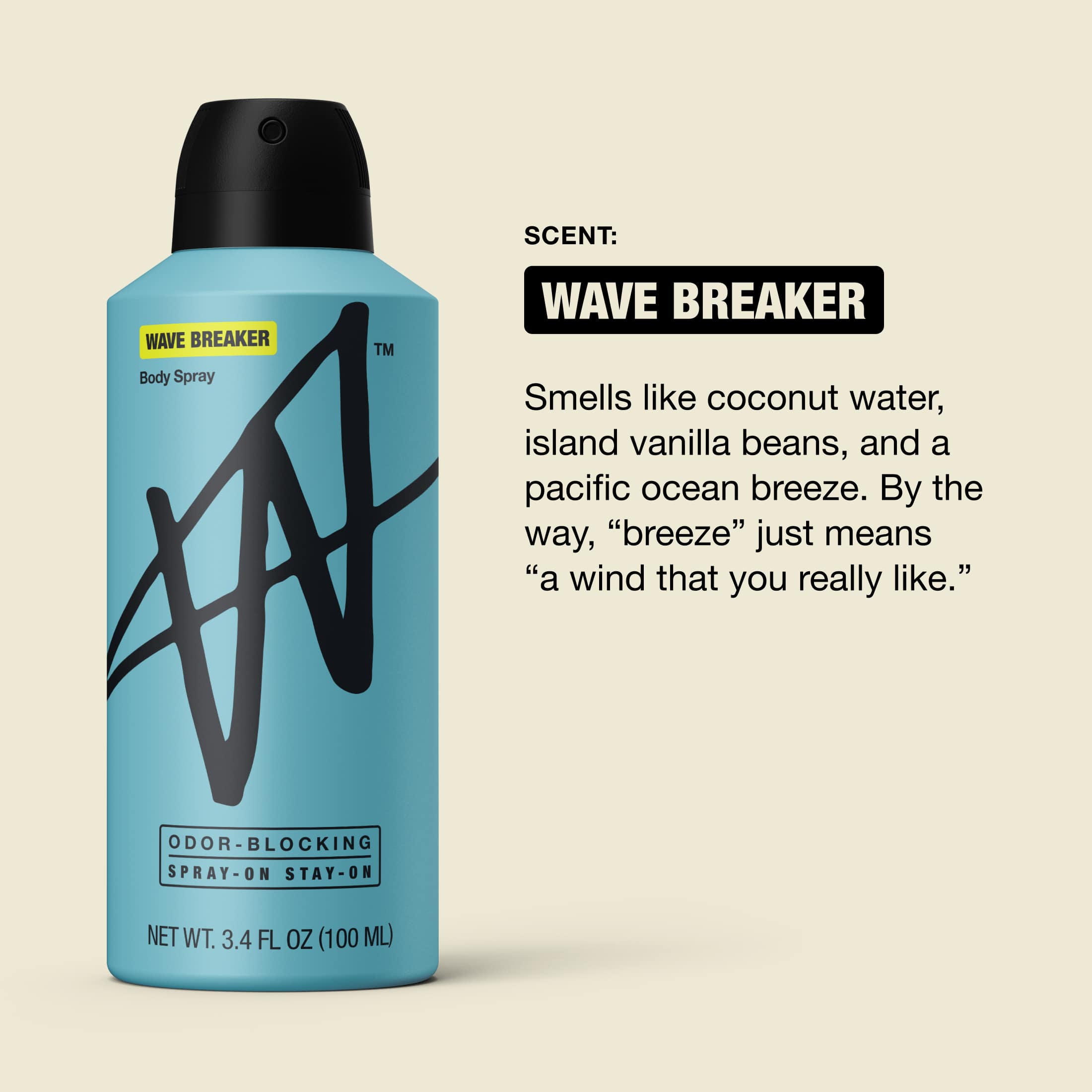 Wave Breaker Body Spray