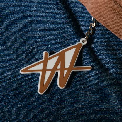 Rubber Core Keychain (Mocha)