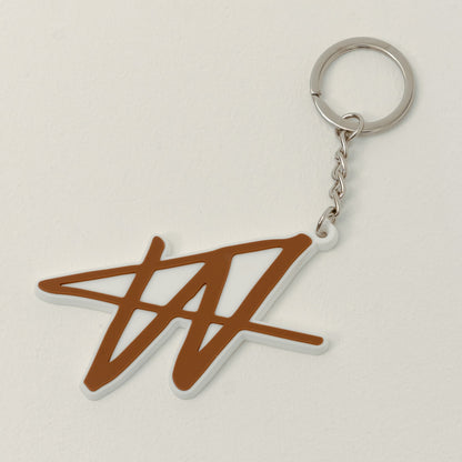 Rubber Core Keychain (Mocha)