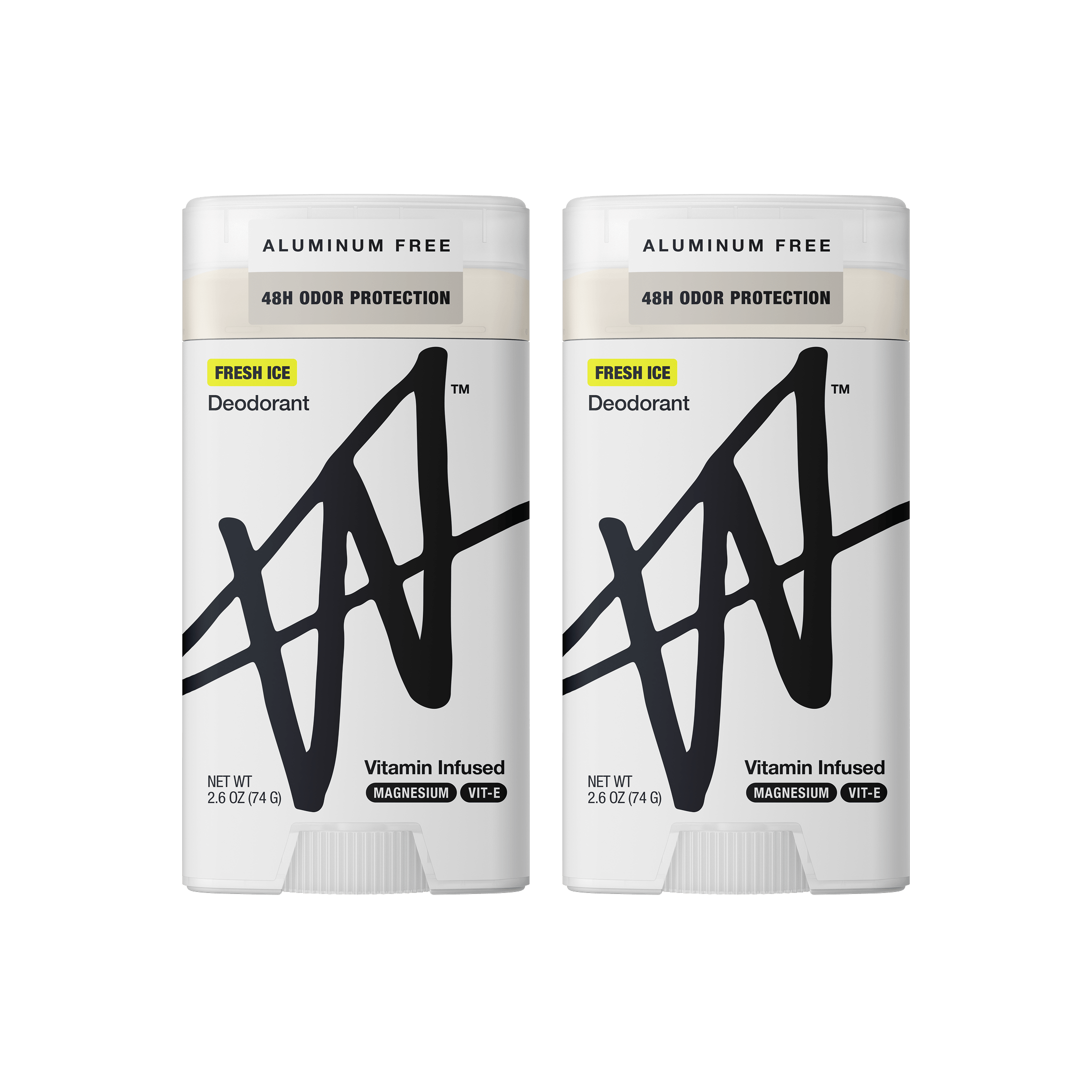 Aluminum Free Deodorant - 2pk - Fresh Ice
