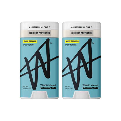 Aluminum Free Deodorant - 2pk - Wave Breaker