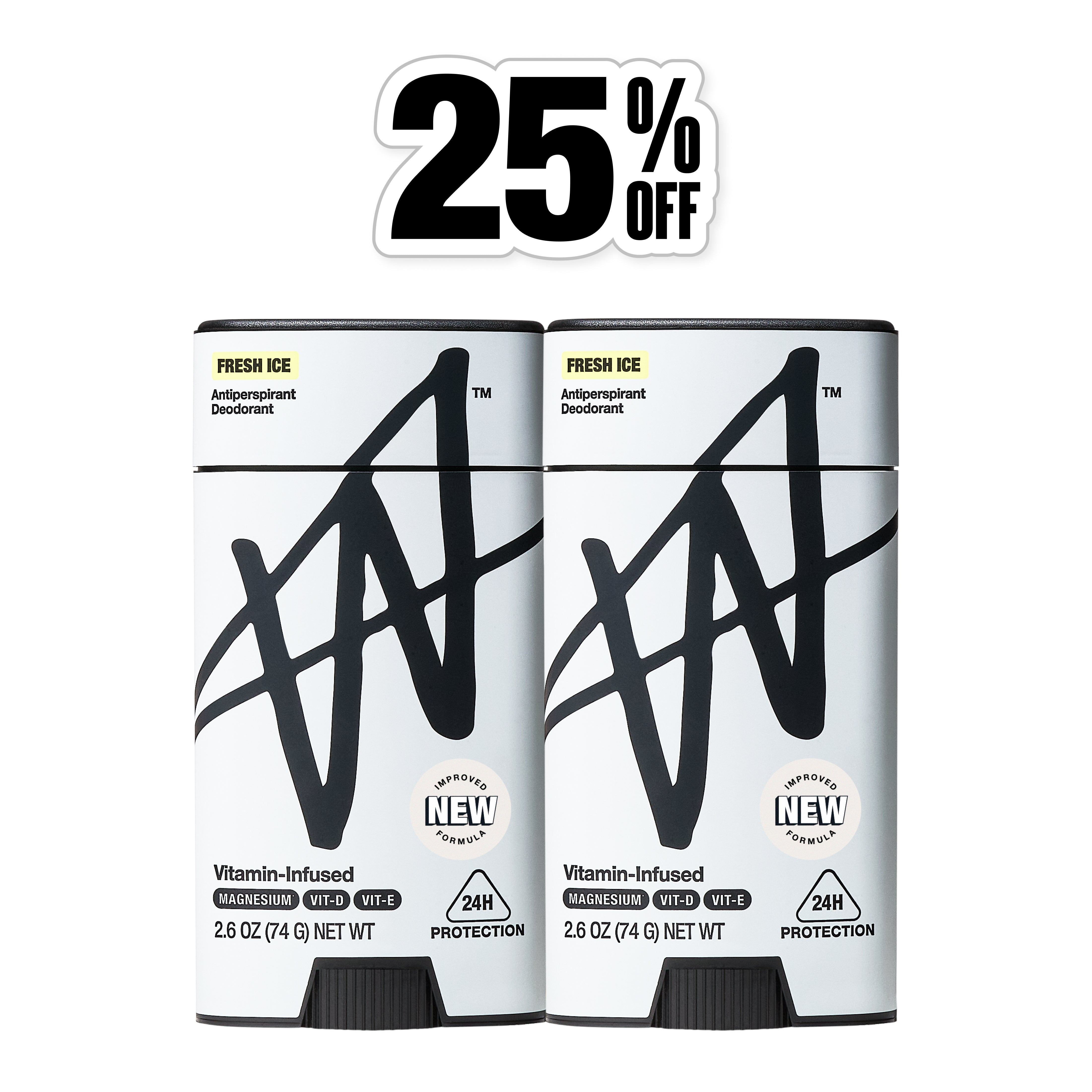 Antiperspirant Deodorant - Duo - Fresh Ice