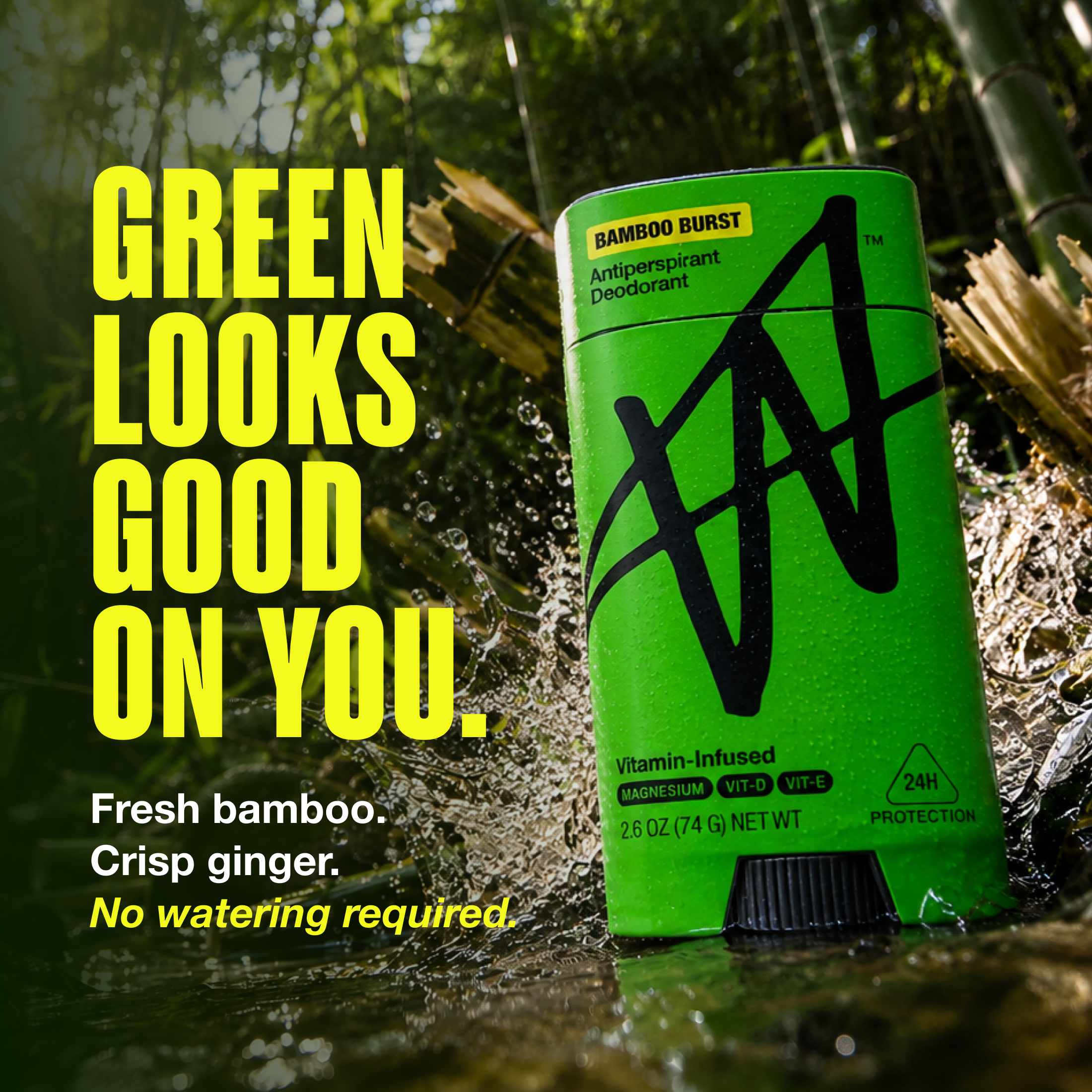Antiperspirant Deodorant - Bamboo Burst