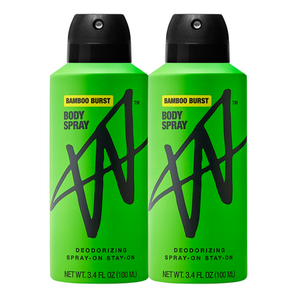 Bamboo Burst Body Spray Duo