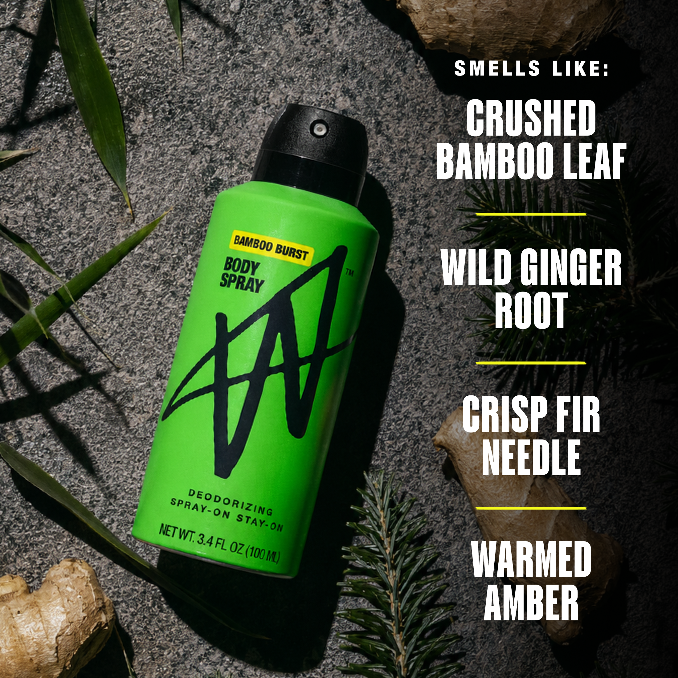 Bamboo Burst Body Spray Duo