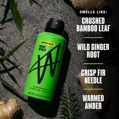 Bamboo Burst Body Spray Duo