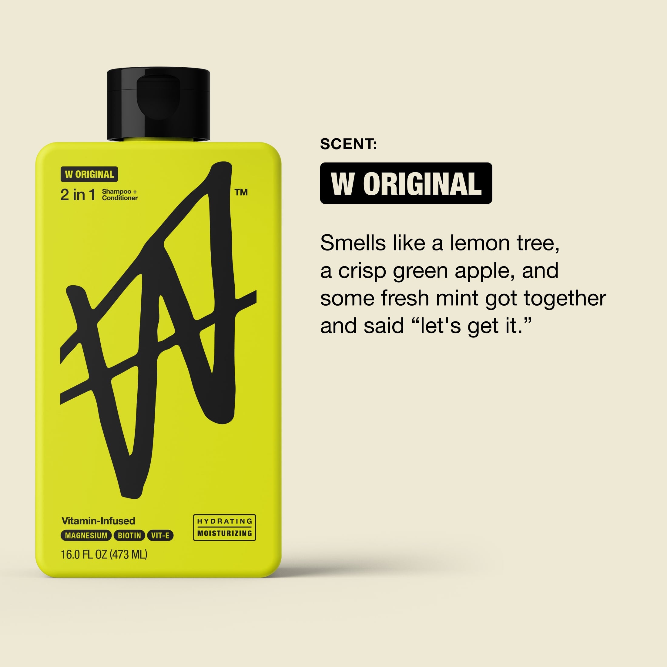 W ORIGINAL 2IN1 SHAMPOO & CONDITIONER