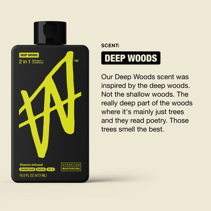 Deep Woods 2in1 Shampoo & Conditioner