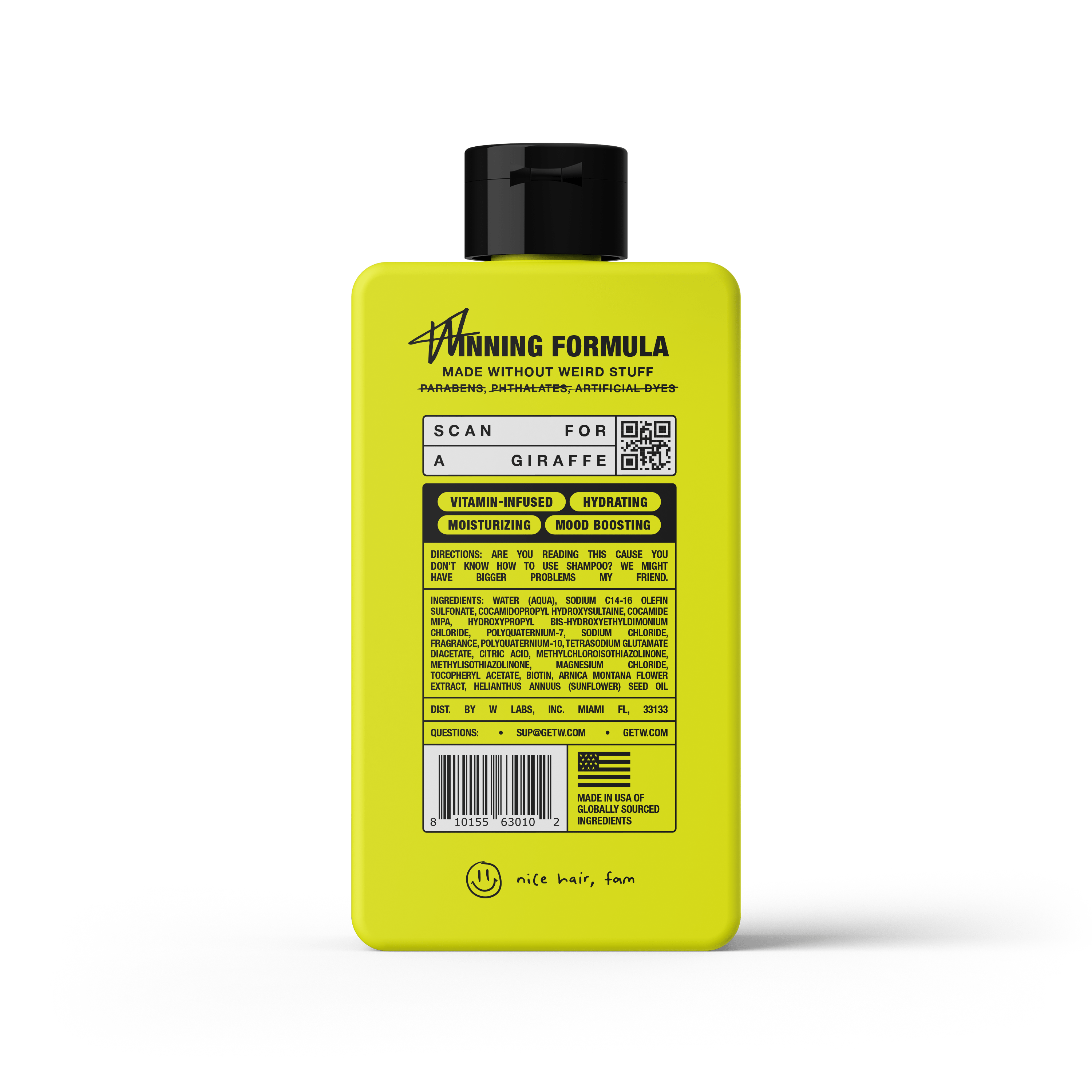 W ORIGINAL 2IN1 SHAMPOO & CONDITIONER
