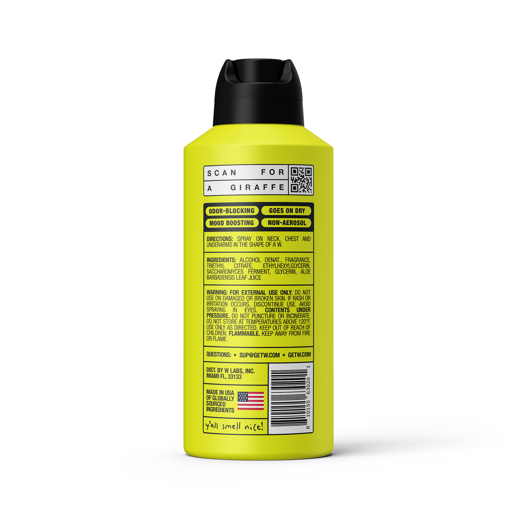 W Original Body Spray