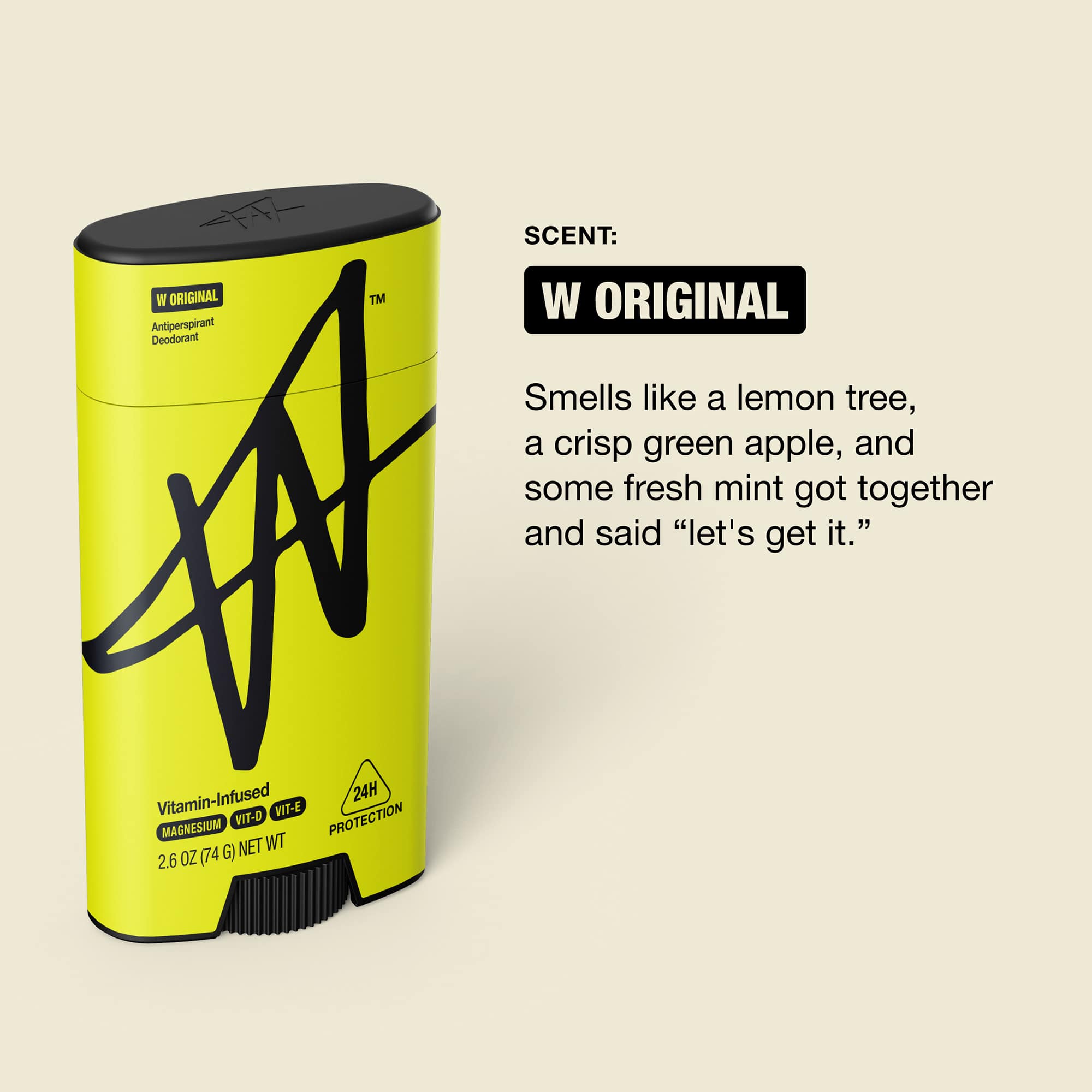 W ORIGINAL DEODORANT