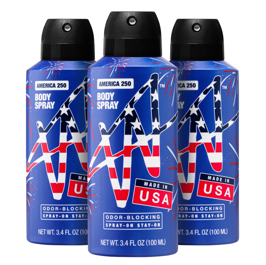 Firework Body Spray Trio